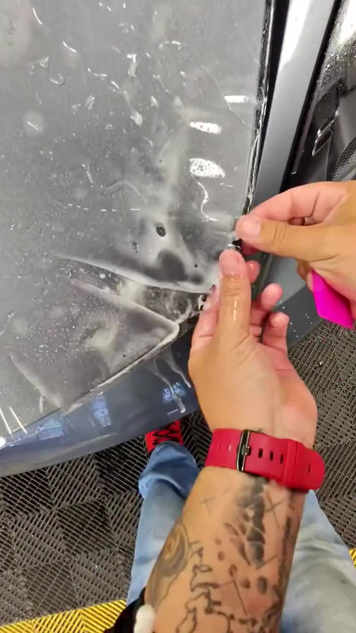 Porsche · Precision on the hood
